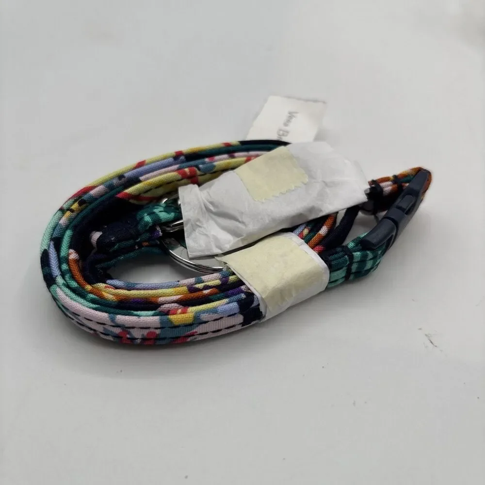 Vera Bradley RETIRED Break Away Lanyard Happy Blooms School Healthcare New Gift